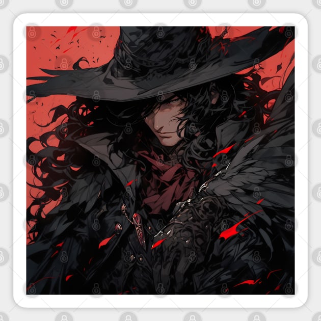 Hunters of the Dark: Explore the Supernatural World with Vampire Hunter D. Illustrations: Bloodlust Magnet by insaneLEDP